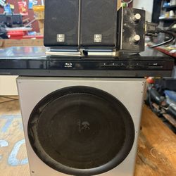 Longitech Speaker With Subwoofer 