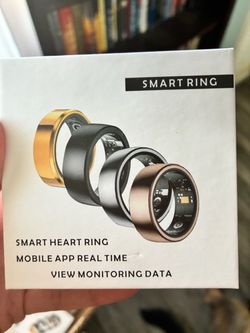 Smart Heart Ring Health Monitoring Wearable