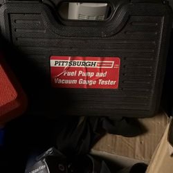 fuel pump vacuum gauge tester