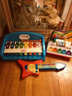 Little Tikes Toddler Instruments, Melody Beads Piano, Guitar and Xylophone (please read description for details)