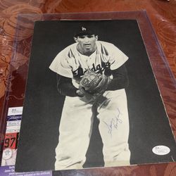 Dodgers Sandy Koufax Autograph 
