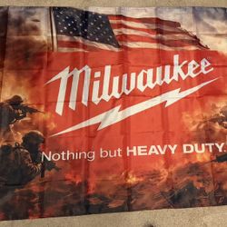 Milwaukee Flag Military Design 