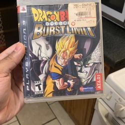 Dragon Ball Z Burst Limit PS3 (Empty Case)