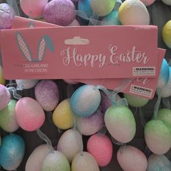 4x Egg Garlands 