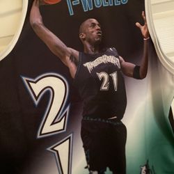 Kevin Garnett T Wolves Jersey