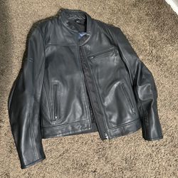 Sedici leather jacket size 40