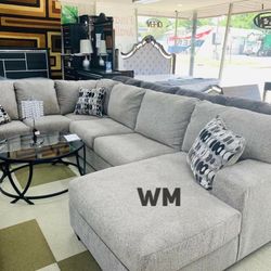 Ballinasloe Smoke Sectional / couch /Living room set