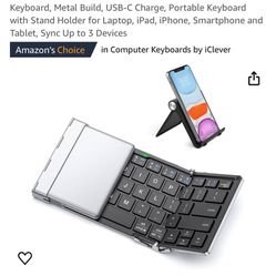 Foldable Bluetooth Keyboard For PC/iPad/Phone