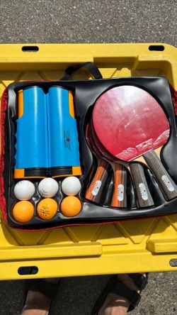 Table tennis set