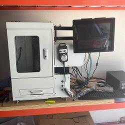 Desk Top 5 Axis Mini CNC Mill