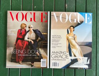 2 Brand new 2026 Vogue fashion magazines