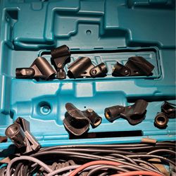 Miscellaneous width sizes microphones holder