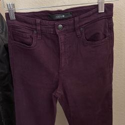Jeans - Burgundy Size 25