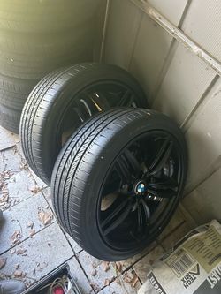 2 BMW Rims and tires