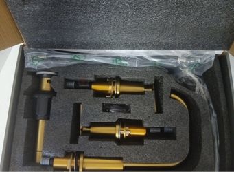 FORIOUS 2 Handle Gold Bathroom Faucet 8inch Bathroom Sink Faucet.30$