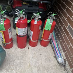 4 Extinguishers