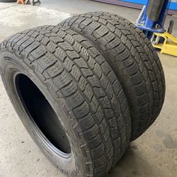 2 Used Tires 265/65/18 Cooper
