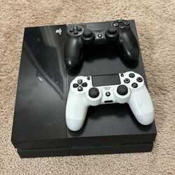 PS4 W/ Two Controllers