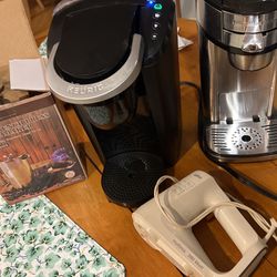 Keurig, Hamilton,  Glasses, Trays, Pitcher and More!