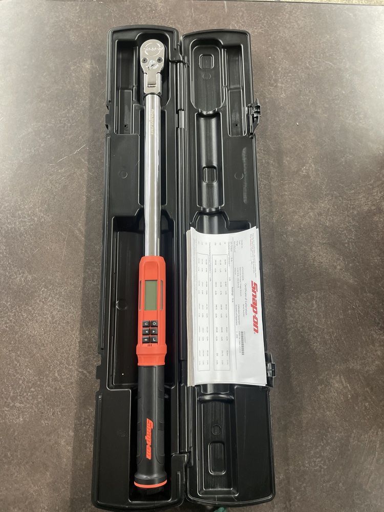 SNAP-ON TORQUE WRENCH 1/2" ATECH3F250OB