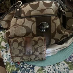 Coach Purse Matching Wallet