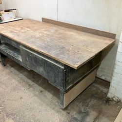 Wood Shop Work Table