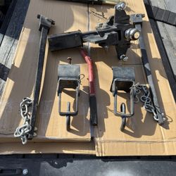 15 K Weight Distribution Hitch Setup