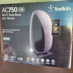Belkin AC750 DB WiFi Dual Band AC+ Router - F9K1116