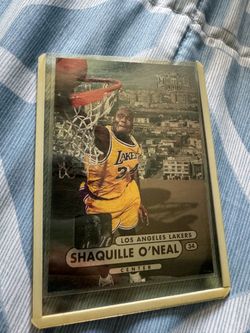 Shaquille O'Neal Metal Universe Basketball Card