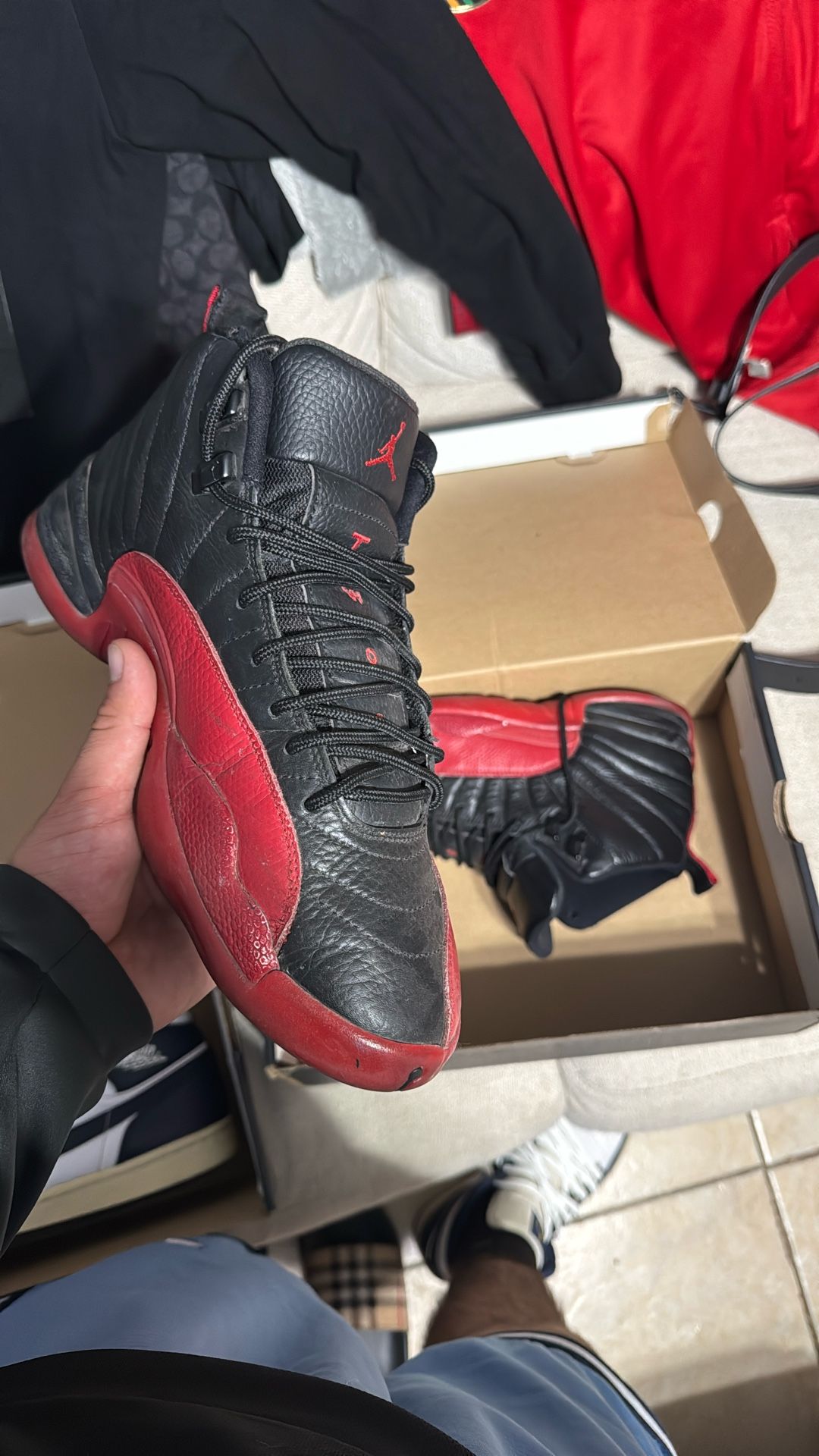 Jordan 12 Flu Game