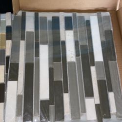 Backsplash Tiles 2 Different Kinds 