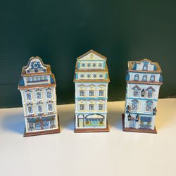PartyLite Candle Houses 
