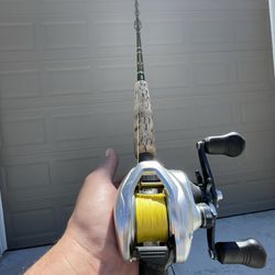 Shimano Tranx Calstar Grafighter Fishing Rod & Reel