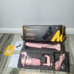 MAONO XLR/USB Dynamic Microphone Kit,