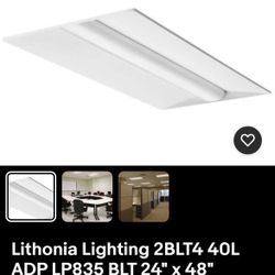 Lithonia Lighting 2BLT4 4OL ADP LP835 BLT 24" x 48" Curved - White