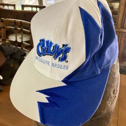 Vintage 90s Chuy’s Mesquite Broiler Protruck Sharktooth Hat 