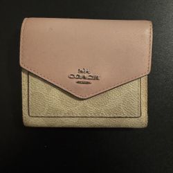 Coach Tri-fold Wallet with coin pouch