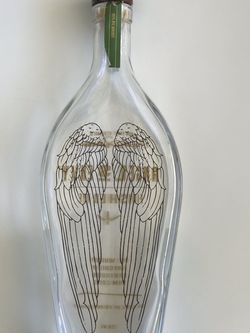 Empty Angels Envy Rye Whiskey Finished in Caribbean Rum Cast 750ml - empty