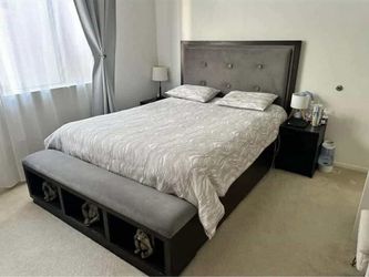 Queen bed frame