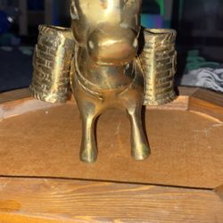 Brass Donkey Holder