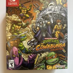 Teenage Mutant Ninja Turtles Cowabunga Collection LIMITED EDITION Switch NEW