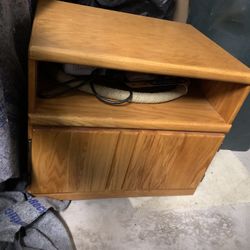 Oak TV Stand
