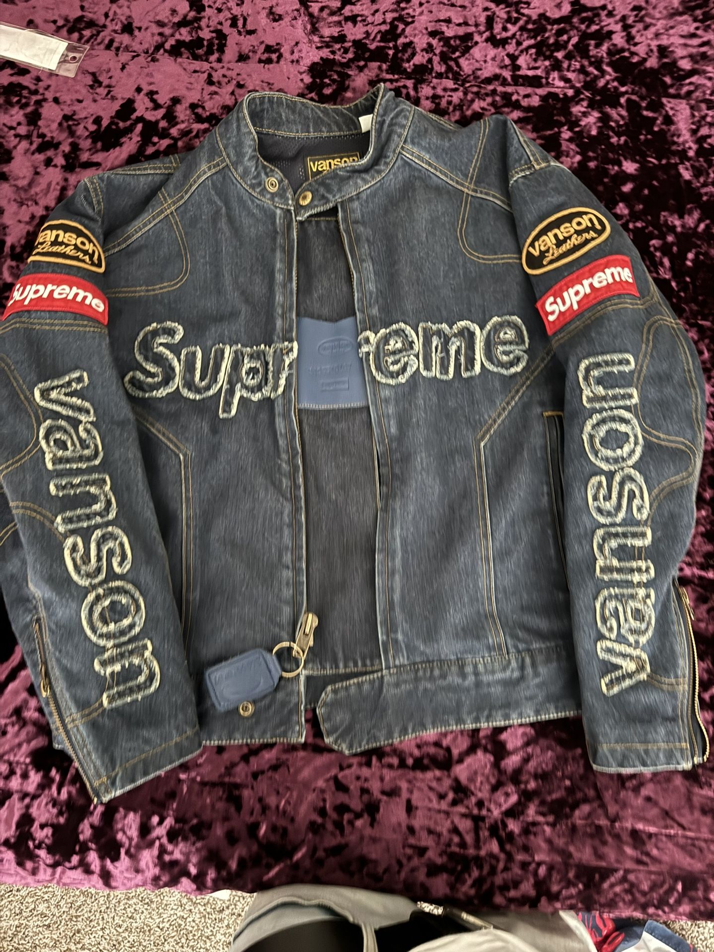 Supreme Vanson Jean Jacket