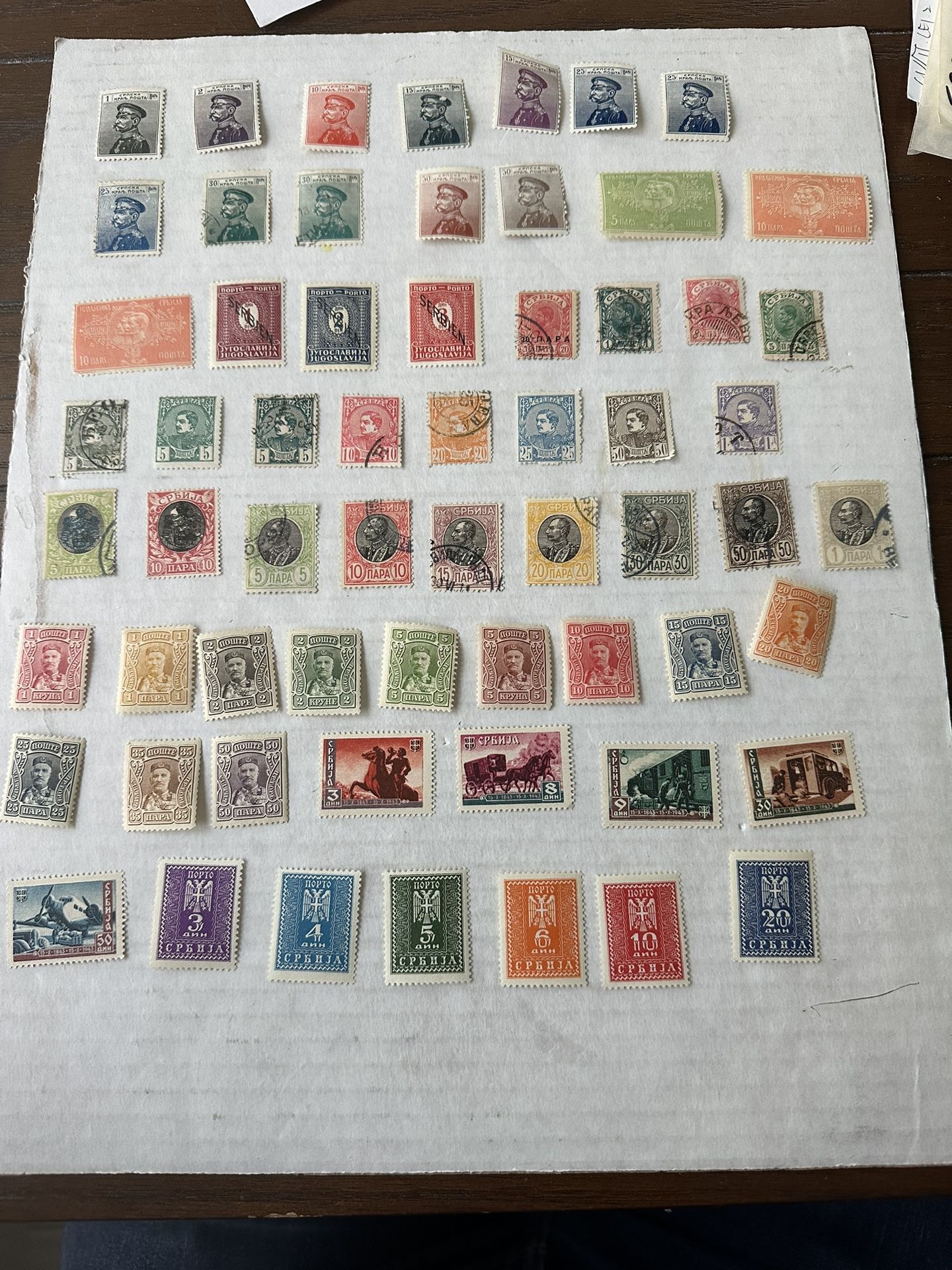 Sebria Old Stamp Group Of 62