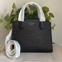 Kate Spade,,GLITTER TINSEL SATCHEL BAG