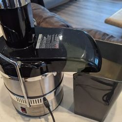 Tristar Products Jack Lalanne's Power Juicer MT-1000 Black Chrome 120V Electric