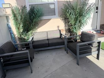 Patio aluminum set