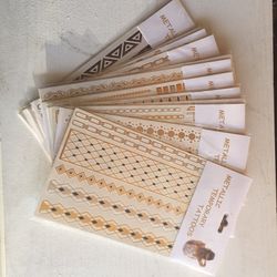 Summer fun temporary tattoos