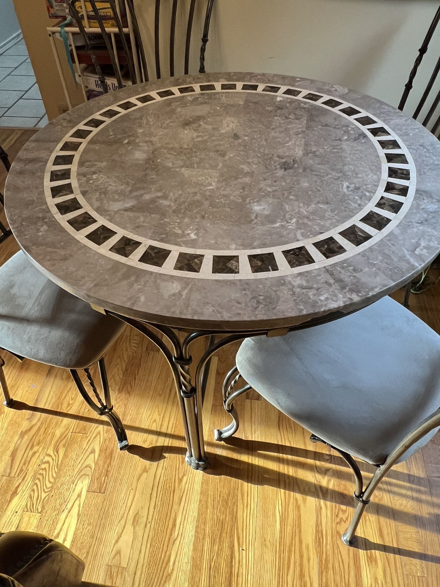 Vintage Marble Dinette Set