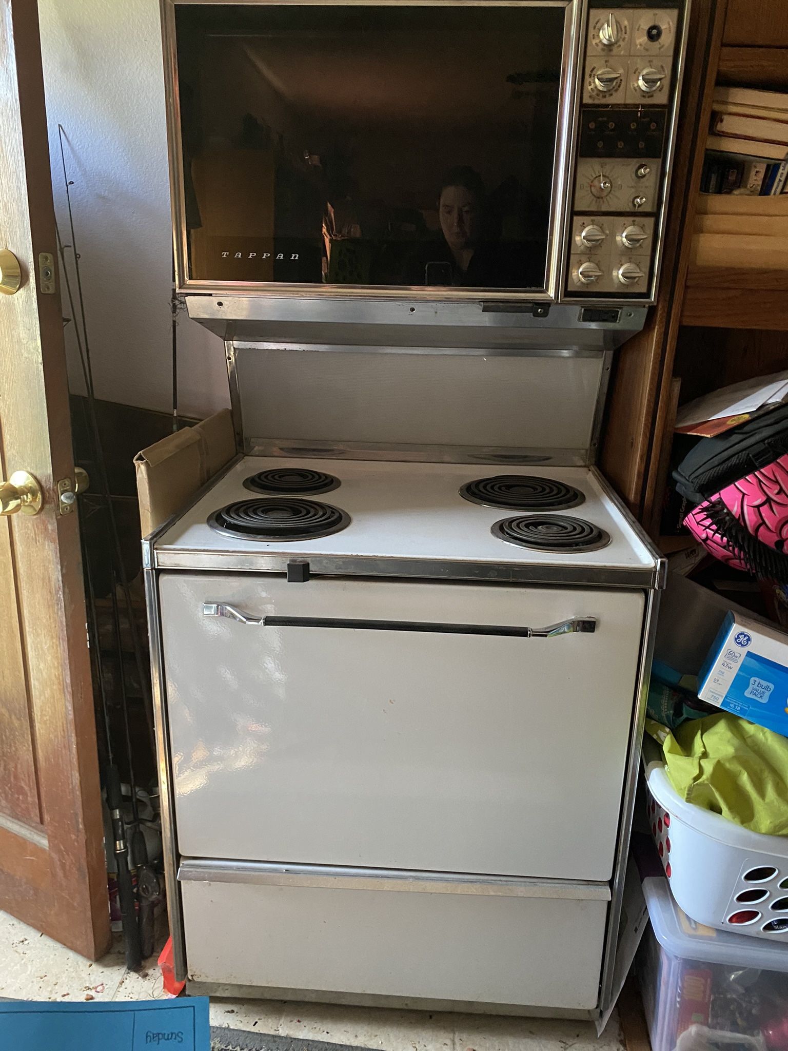 Vintage Tappan Double Oven Stove